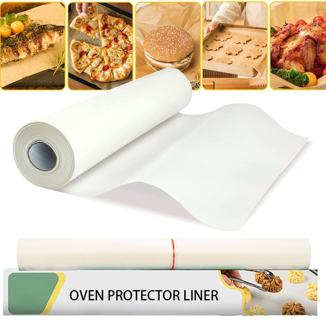 Unbleached Parchment Roll Baking Paper Non-Stick Parchment Paper For Roll  for Baking, Cooking, Grilling, Air Fryer and Steamin - AliExpress